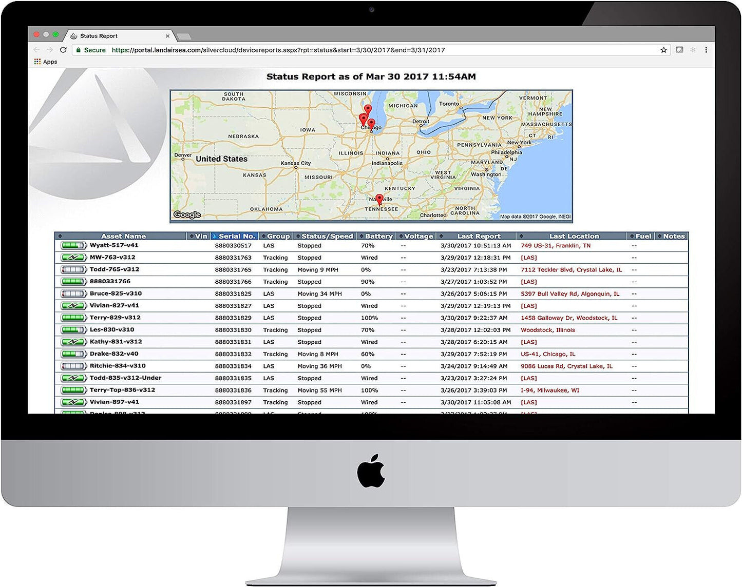 LandAirSea Sync GPS Tracker - 8.95 per month. Full Global Coverage. 4G LTE Real-