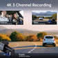 Pelsee Dash Cam and Rear View Camera | Complete Vehicle Surveillance Solution