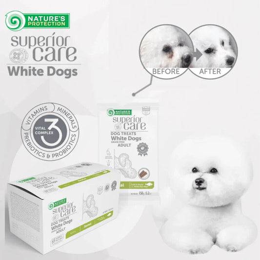 White Dogs Dental Supplemental treats highest quality feed supply W/ White Fish