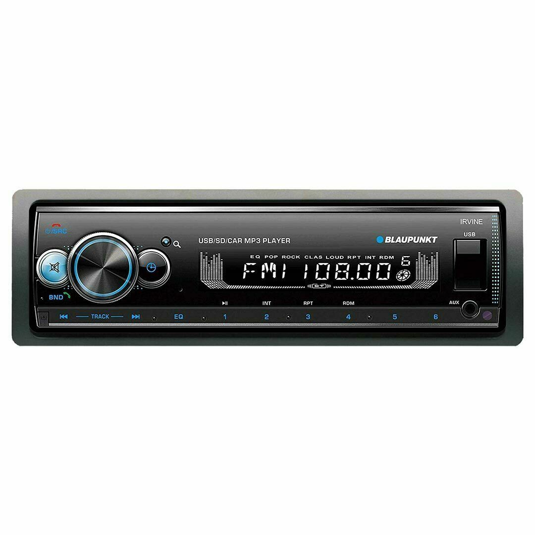 Blaupunkt IRVINE70 Multimedia 1-DIN Car Stereo MP3 Receiver USB AUX BLUETOOTH