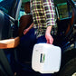 Mini Fridge for Car, Travel Office Desk & Dorm Room 4L Can Electric Plug BLUE