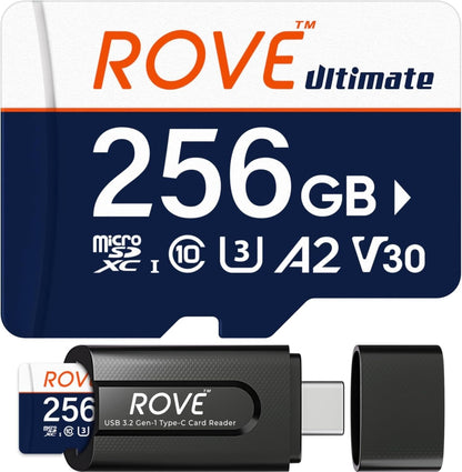 ROVE R2-4K Dashcam Ingeboude WiFi 6 GPS-motorpaneelkamera-opnemer