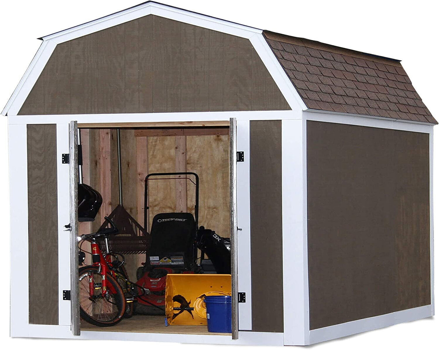 EZBUILDER 50 Structurally Stronger Truss Design Easy Shed Kit Builds 6in–14in