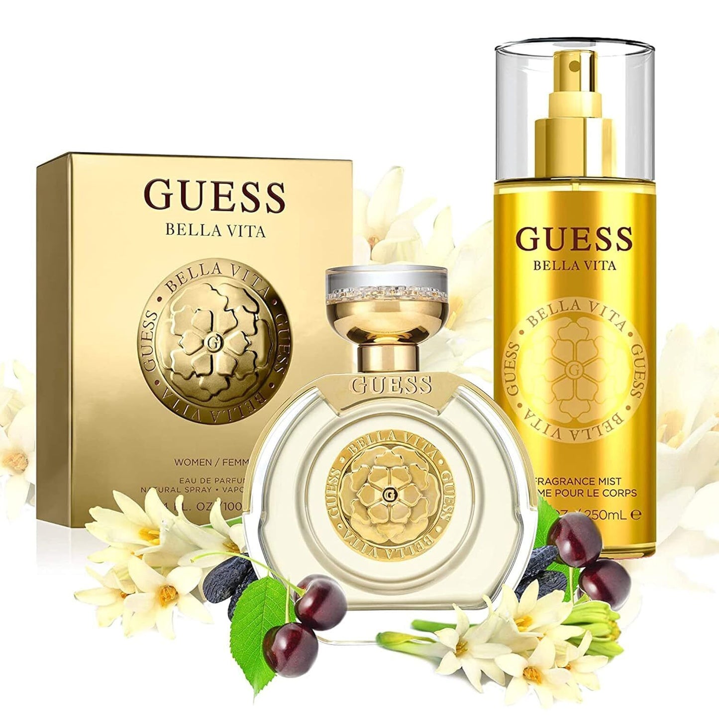 GUESS Bella Vita Eau de Parfum Perfume Spray For Men Women Unisex I NEW