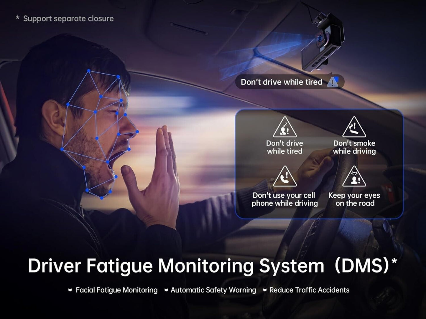 Pelsee Dash Cam and Rear View Camera | Complete Vehicle Surveillance Solution