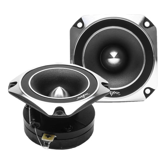 NEW SKAR AUDIO VX35-ST 3.5-INCH 300 WATT TITANIUM BULLET SUPER TWEETERS - PAIR