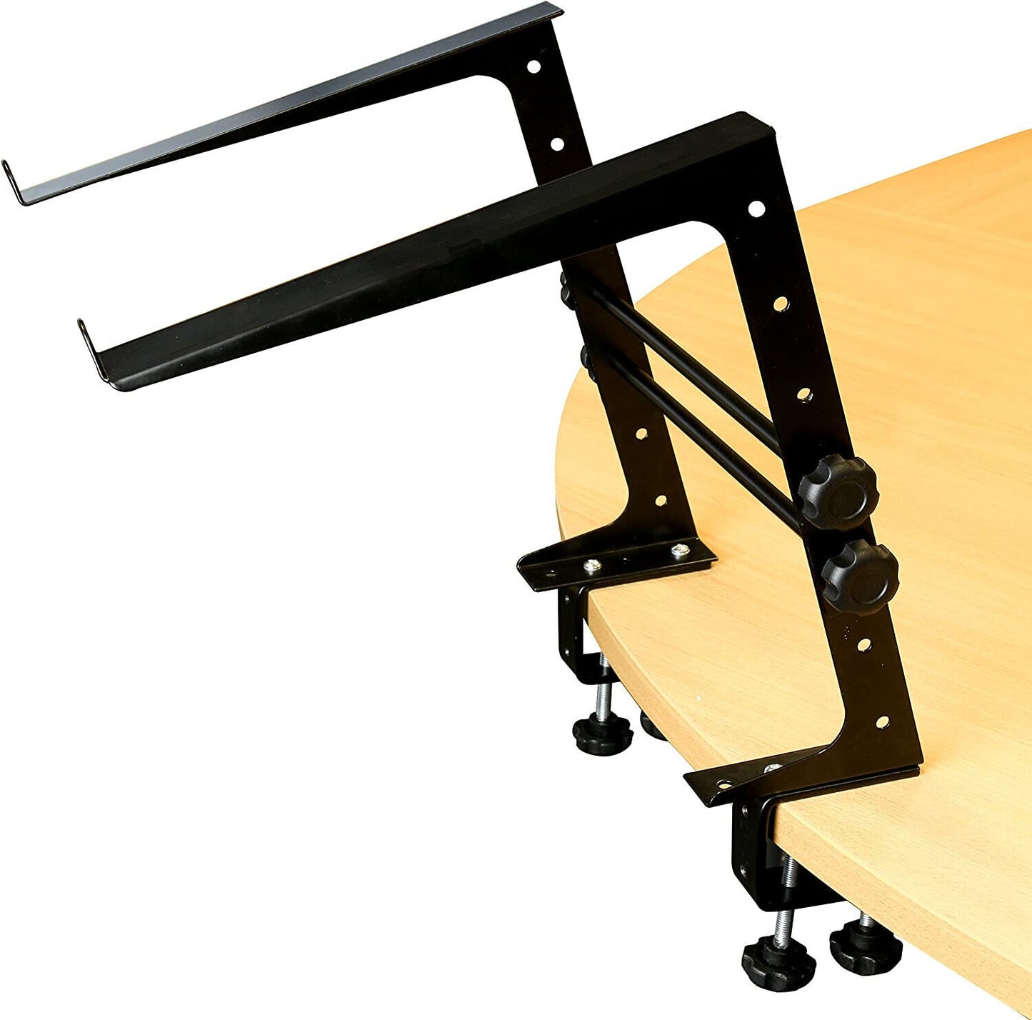 Adjustable Height Anti-Slip Design Portable DJ Lightweight Metal Laptop Stand