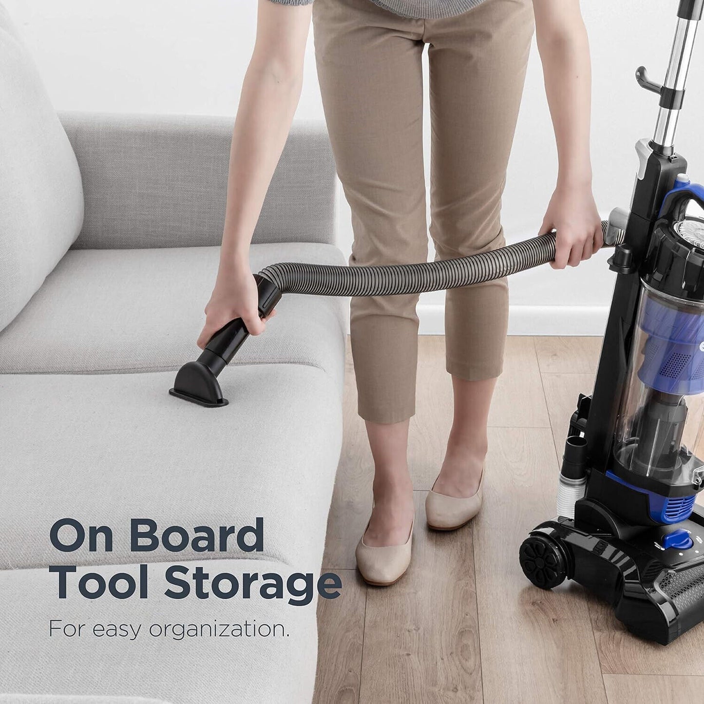 Eureka Lightweight Powerful Upright Vacuum CarpetCleaner Hard Floor BLUE & BLACK