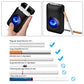 Cigarette Case with Lighter 18PCS 84MM King Size Cigarettes Holder, LED Screen