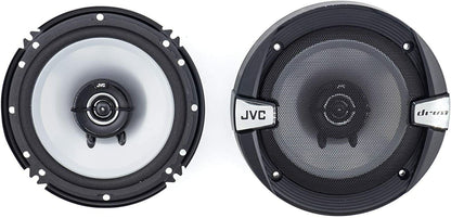 JVC CS-DR162 DRVN Reeks 6.5 Duim 2-Rigting 300 Watt Motorluidsprekers Koaksiaal - Stel van 2