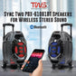 Rechargeable Portable Speaker | 8" Woofer | 2,600 Watts | Bluetooth, AUX - BLUE