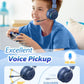 NAVY BLUE BTH03 Kids Bluetooth Headphones Safe Volume, Colorful LED LIGHTS