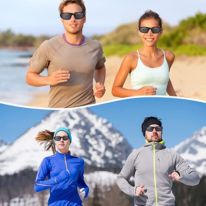 4 Pairs Unisex Polarized Sunglasses UV Protection Sports Driving Glasses Sports