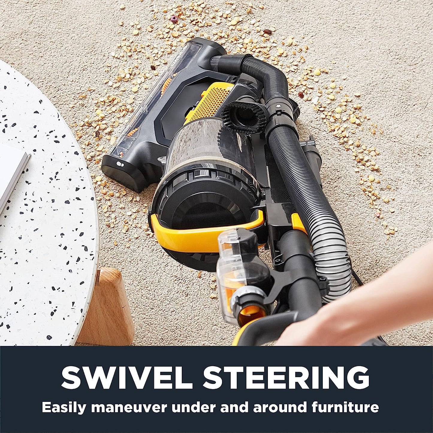 Powerful EUREKA Lightweight Bagless Upright Vacuum Cleaner 4 Carpet & Hard Floor