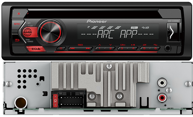 Pioneer DEH-S1200UB Single 1-DIN CD MP3 Player Android MIXTRAX USB AUX STEREO