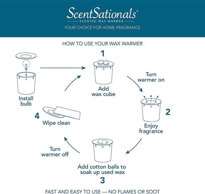 Scentsationals Geurige Kubusse Was Lugverfrisser Geur Was - ZEN-