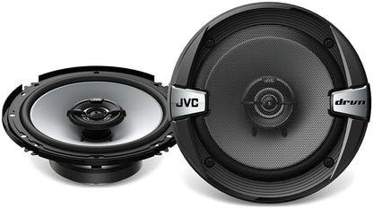 JVC CS-DR162 DRVN Reeks 6.5 Duim 2-Rigting 300 Watt Motorluidsprekers Koaksiaal - Stel van 2