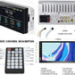 Double Din Car Stereo 7'' 1080P HD TouchScreen DPlay Universal Multimedia Player