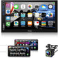 Car Play,Android Auto, MP5, Mirror Link, SWC, With A/V Input 2-DIN 7" Bluetooth