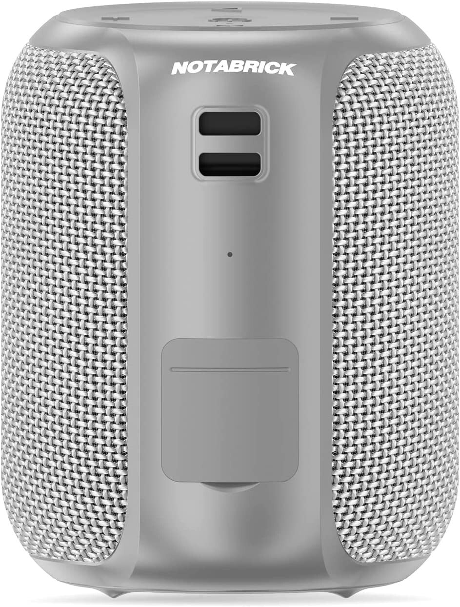 Bluetooth Portable Wireless Speaker with 15W Stereo Sound, IPX6 Waterproof TWS