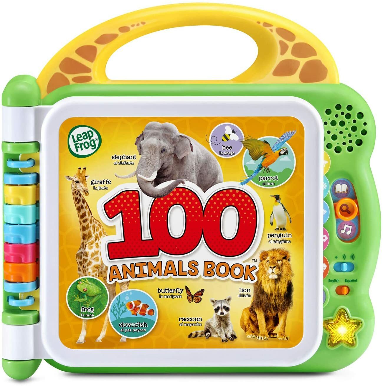 LeapFrog 100 Animals Book, Green Bilingual Book For Kids I BRAND NEW