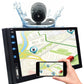 Car Stereo Apple Carplay Android Auto AM FM Radio Player+Camera 7" Touch Screen