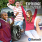 Rechargeable Portable Speaker | 8" Woofer | 2,600 Watts | Bluetooth, AUX -SILVER