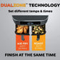 Ninja Dualzone Air Fryer Foodi 6-in-1 8 Quart, with 2 Crisper Plates, 2 Baskets