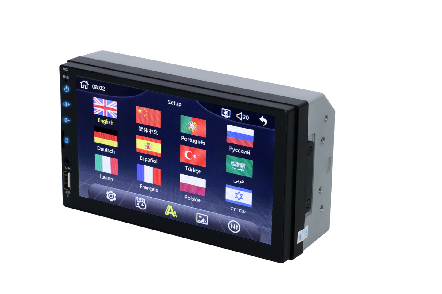 Car Stereo Apple Carplay Android Auto AM FM Radio Player+Camera 7" Touch Screen