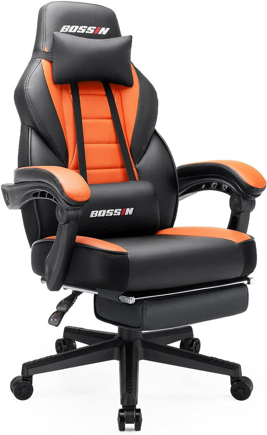 Big and Tall Gaming Chairs for Adults Ergonomic Video Game Chairs with footrest