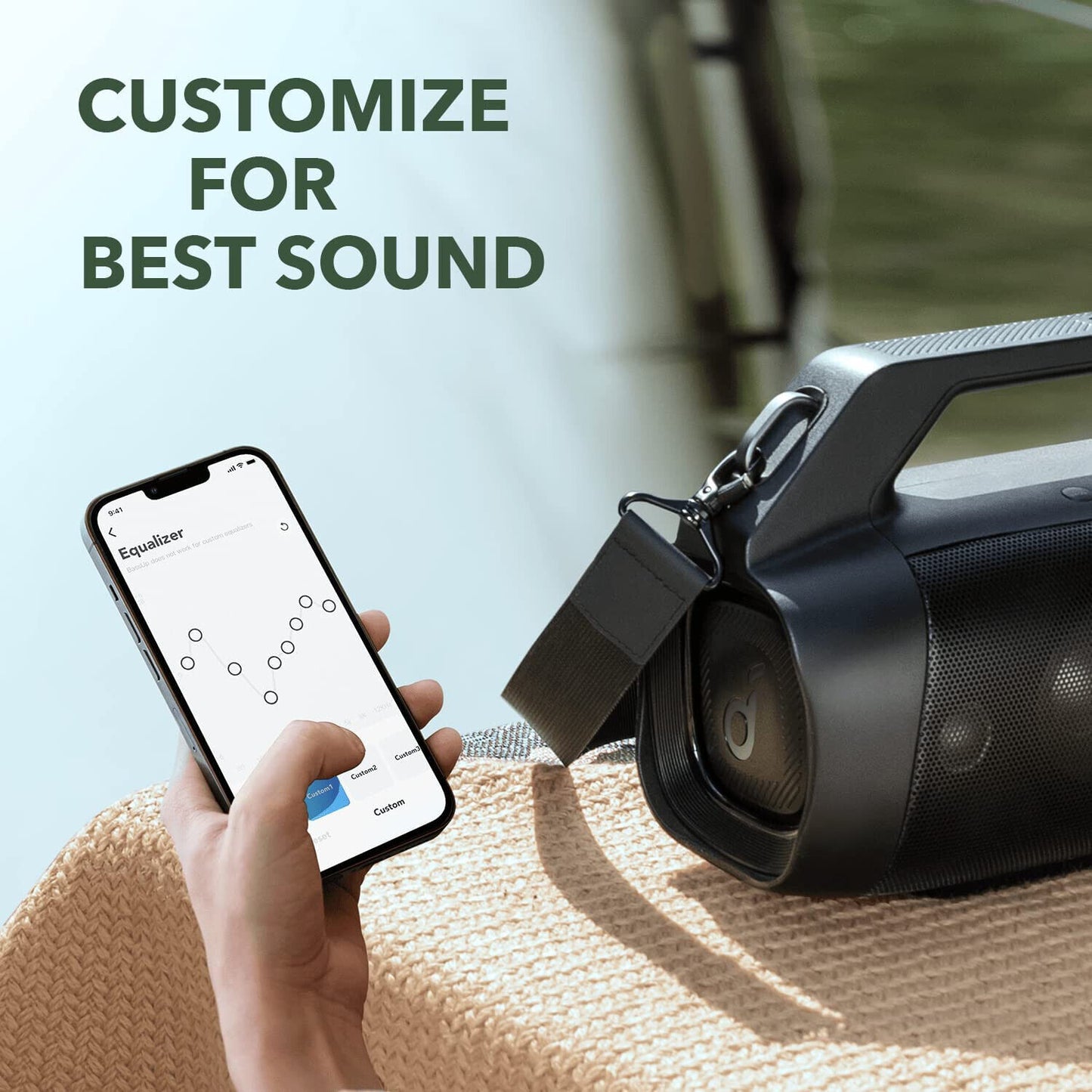 Anker BOOM SOUNDCORE 80WATTS Bluetooth Waterproof SUPER LOUD Hign End Speaker