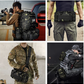 Tactical Military Army Rucksack 60L Assault Detachable Molle Backpack BLK03PATCH
