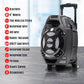 Rechargeable Portable Speaker | 8" Woofer | 2,600 Watts | Bluetooth, AUX -SILVER