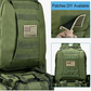 Tactical Military Army Rucksack 60L Assault Detachable Molle Backpack GRNPATCH
