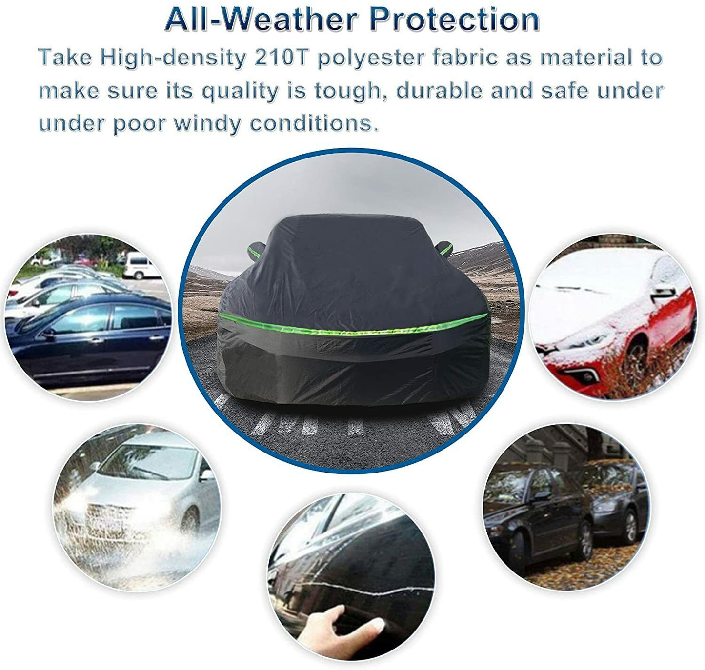 2010-2021 Camaro Full Car Cover Waterproof All Weather, Outdoor Car Covers I NEW