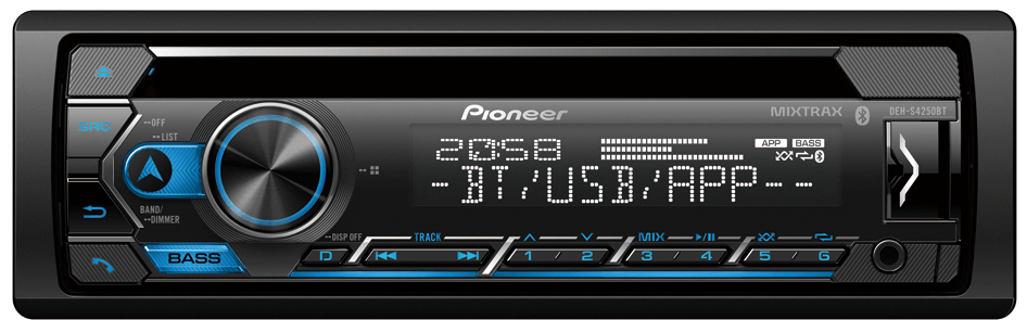 Pioneer DEH-S4250BT CD & Digital Media Receiver with Dual Bluetooth – NEW