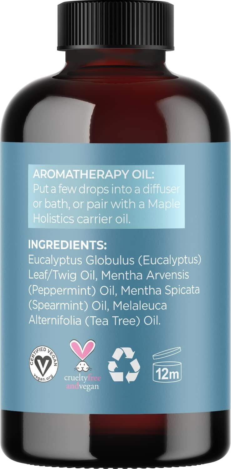 Essential Oil for Diffuser - Invigorating Breathe Essential Oil Blend Eucalyptus