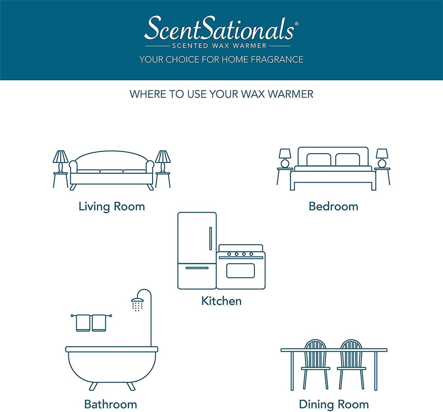 Scentsationals Geurige Kubusse Was Lugverfrisser Geur Was - ZEN-