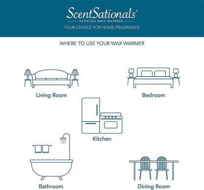Scentsationals Geurige Kubusse Was Lugverfrisser Geur Was - ZEN-