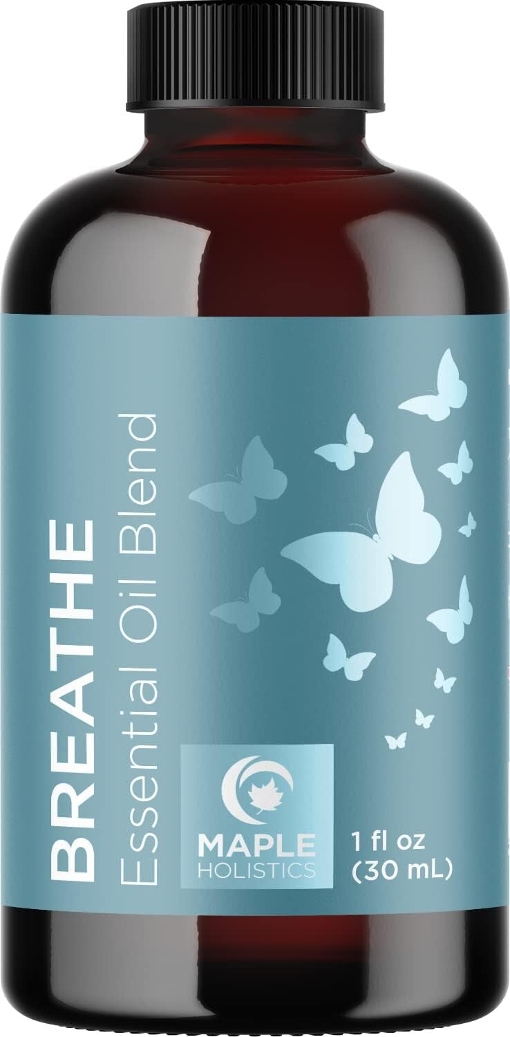 Essential Oil for Diffuser - Invigorating Breathe Essential Oil Blend Eucalyptus