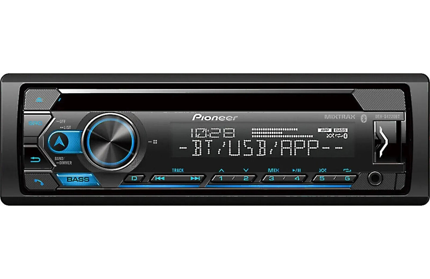 DEHS4220BT Pioneer ALEXA BuiltIN Bluetooth Works Pandora Spotify Iphone Android