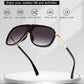 Sunglasses Men Women Unisex  Goggle Alloy Big Frame Metal Punk Style Shield
