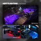 Aura Pro Double Row CAR LED Lights Interior with Smart APP Control Ambient Light