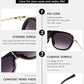 Sunglasses Men Women Unisex  Goggle Alloy Big Frame Metal Punk Style Shield