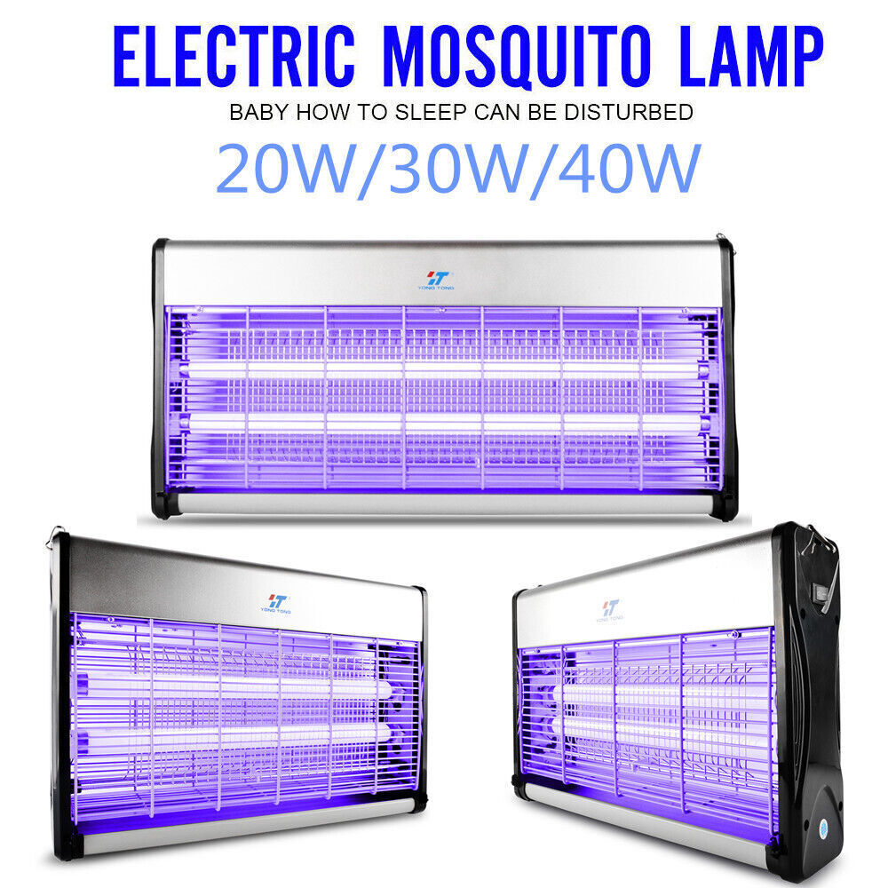 Electric YT Power Bug Zapper Pest UV Lamp Fly Mosquito Insect Killer I 20 WATTS