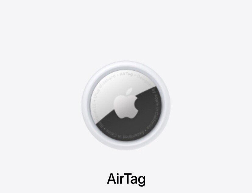 Real Apple 100% Authentic Air Tag Tracker for keys, remote, cars important items