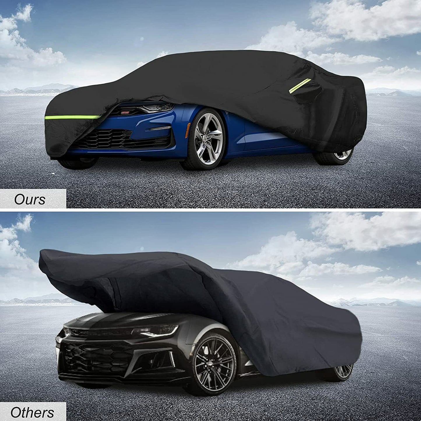 2010-2021 Camaro Full Car Cover Waterproof All Weather, Outdoor Car Covers I NEW