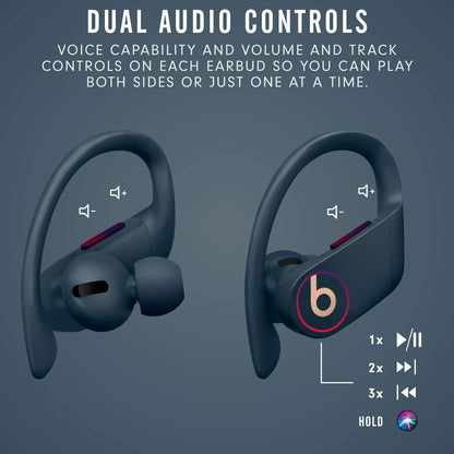 Powerbeats Pro Draadlose Oorfone Apple H1-skyfie Klas 1 Bluetooth-koptelefoon-VLOOTBLOU