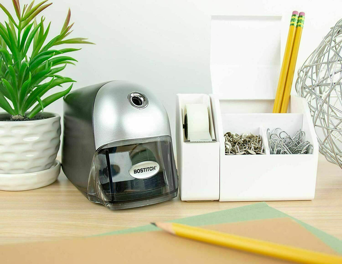 Bostitch QuietSharp Executive Heavy Duty Electric Pencil Sharpener Only - NEW