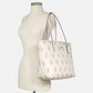 COACH PRINTED TOTE WITH LIPSTICK PRINT WOMEN HANDBAG PURSES AUTHENTIC NEW W TAG